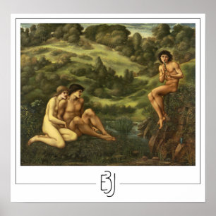 Edward Burne-Jones Zedign Art Poster #2