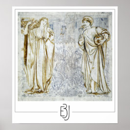 Edward Burne-Jones Zedign Art Poster #92
