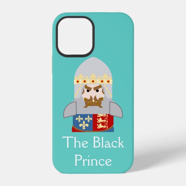 Edward der Schwarze Prinz iPhone 12 Hülle (Rückseite)