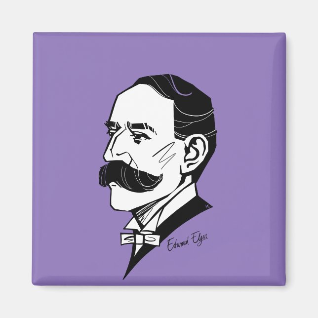 Edward Elgar Magnet (Vorne)