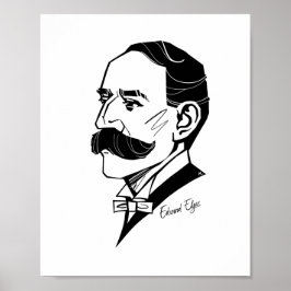 Edward Elgar Poster