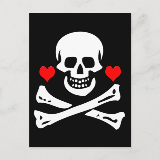 Edward England-Hearts Postkarte (Vorderseite)