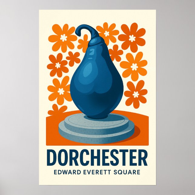 Edward Everett Square Poster (Vorne)