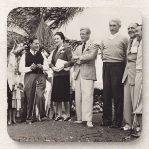 Edward, Herzog von Windsor (1894-1972) und von Getränkeuntersetzer