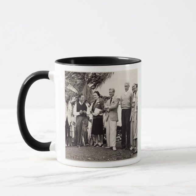 Edward, Herzog von Windsor (1894-1972) und von Tasse (Links)