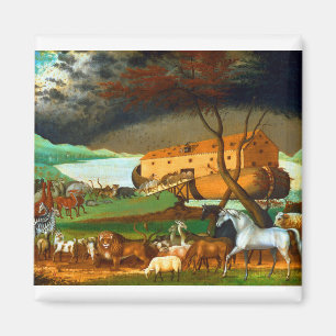 Edward Hicks Noahs Arche Magnet