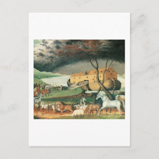 Edward Hicks Noahs Arche Postkarte