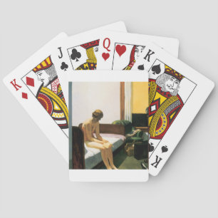 Edward Hopper Hotelzimmer Spielkarten