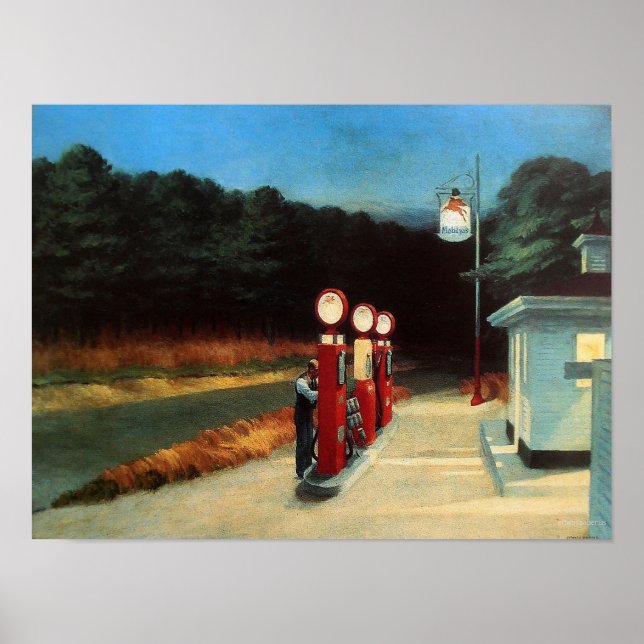 edward hopper paintings art  poster (Vorne)