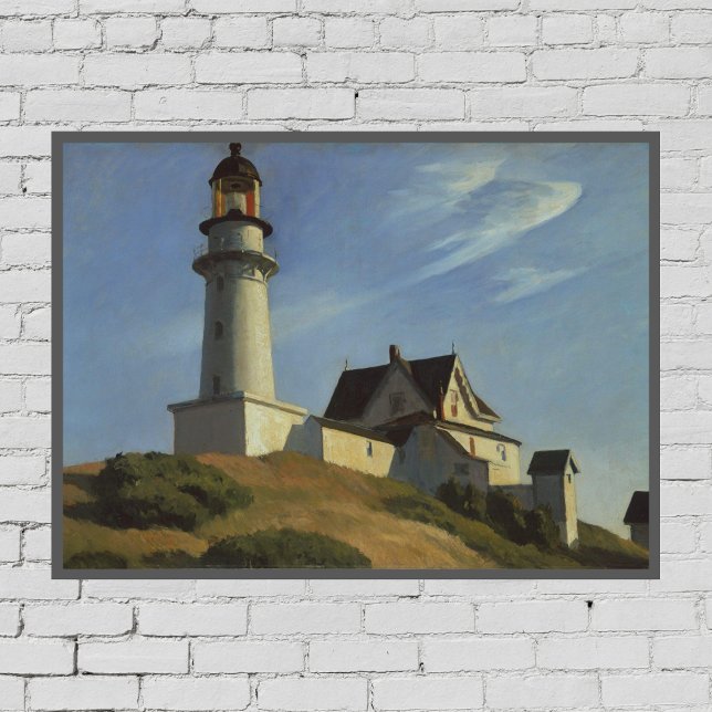Edward Hopper Wall Decoder Print Poster (Von Creator hochgeladen)
