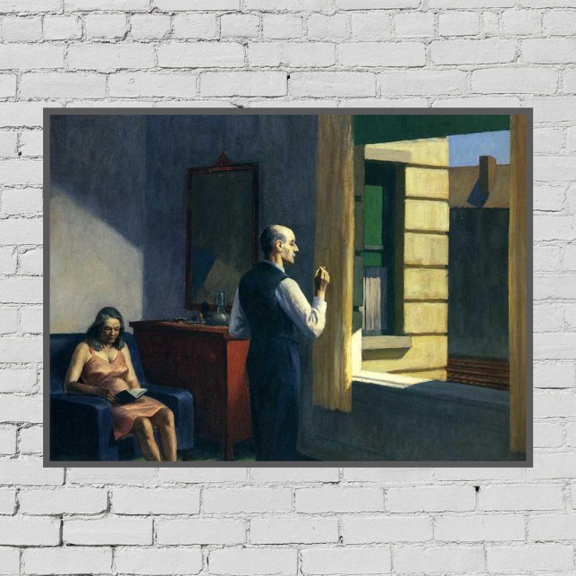 Edward Hopper Wall Decoder Print Poster (Von Creator hochgeladen)