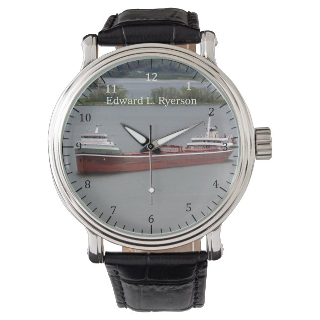 Edward L. Ryerson Uhr (Vorderseite)