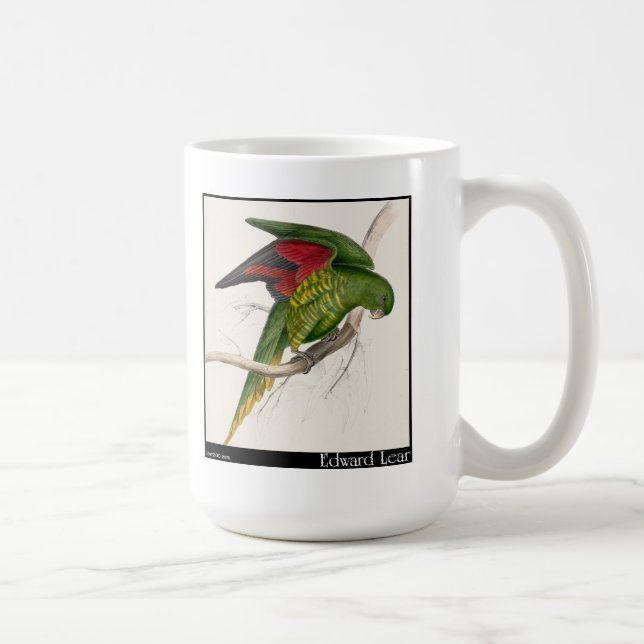 Edward Lear Matons Parakeet Kaffeetasse (Rechts)