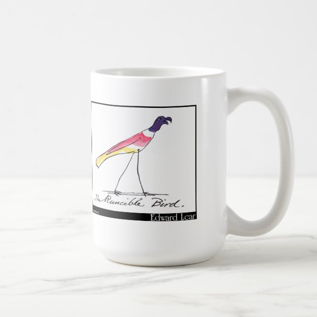 Edward Lear Runcible Vogel Kaffeetasse (Rechts)