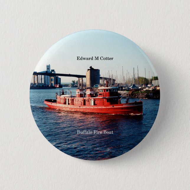 Edward M. Cotter Button (Vorderseite)