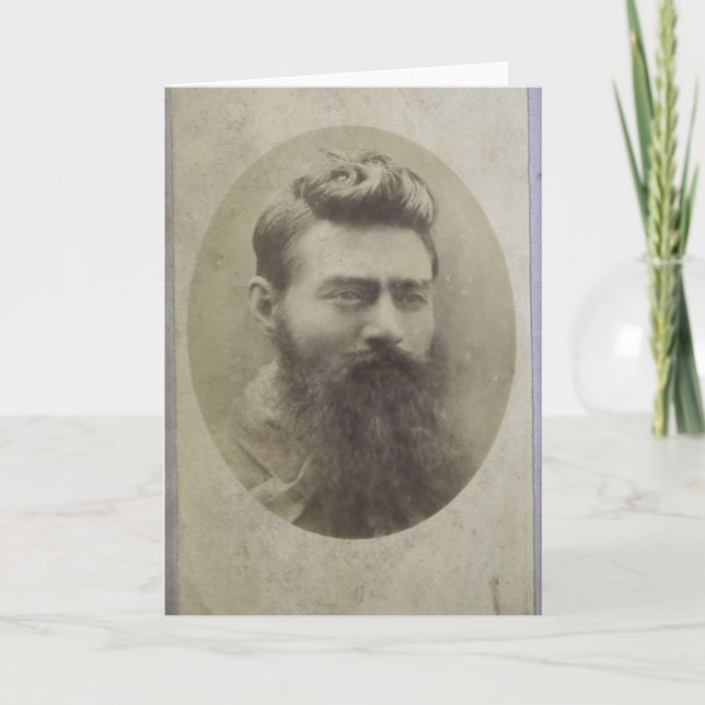 Edward (Ned) Kelly, Alter 25 Karte (Vorderseite)