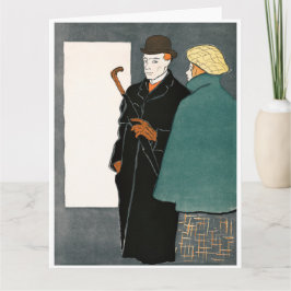 Edward Penfield Faltenkarte Karte