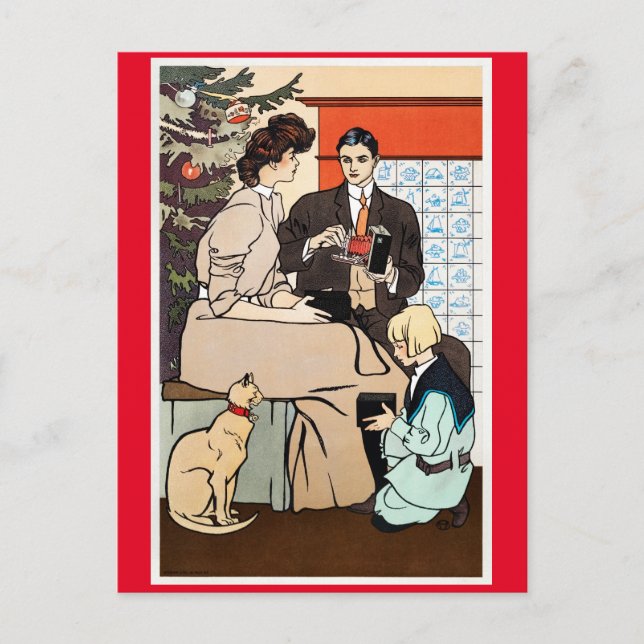 Edward Penfield Postkarte (Vorderseite)