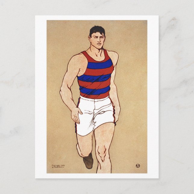 Edward Penfield Postkarte (Vorderseite)