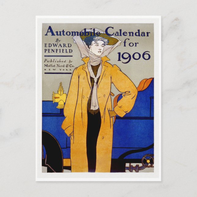 Edward Penfield Postkarte (Vorderseite)