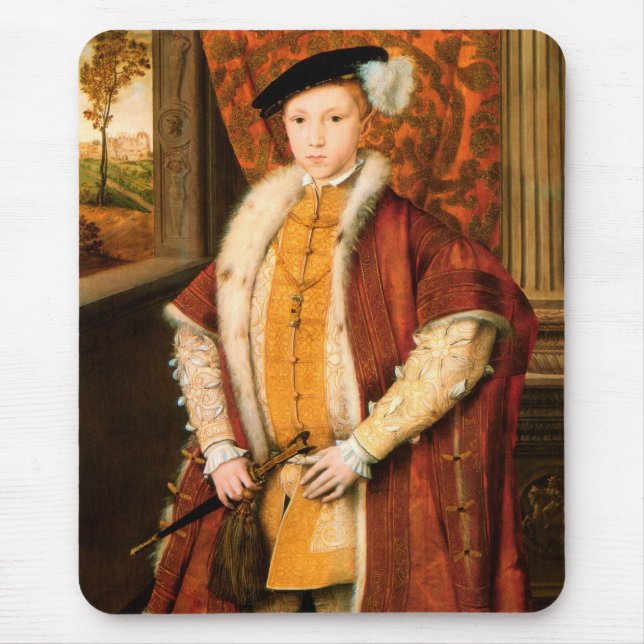 Edward, Prinz von Wales (Edward VI von England) Mousepad (Vorne)