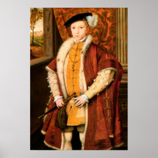 Edward, Prinz von Wales (Edward VI von England) Poster