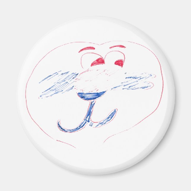 Edward Round Magnet (Vorne)