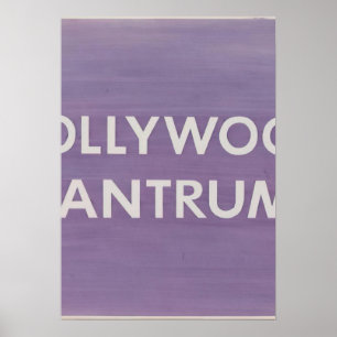 Edward Ruscha - Hollywood Tantrum - 1979 Poster