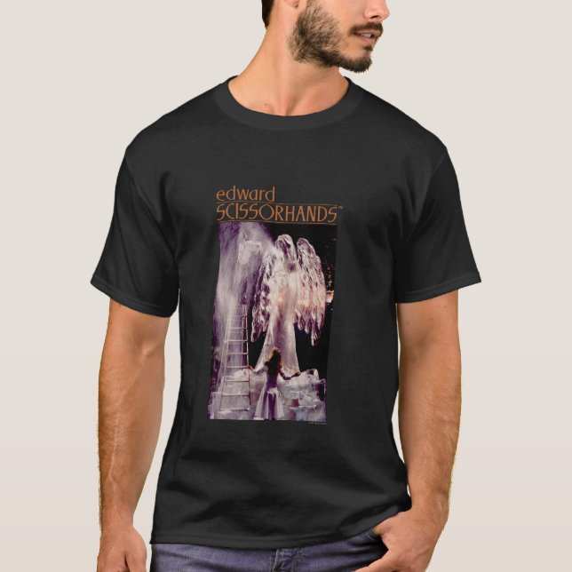 Edward Scissorhand Iconic Ice Angel Skulptur Big T-Shirt (Vorderseite)