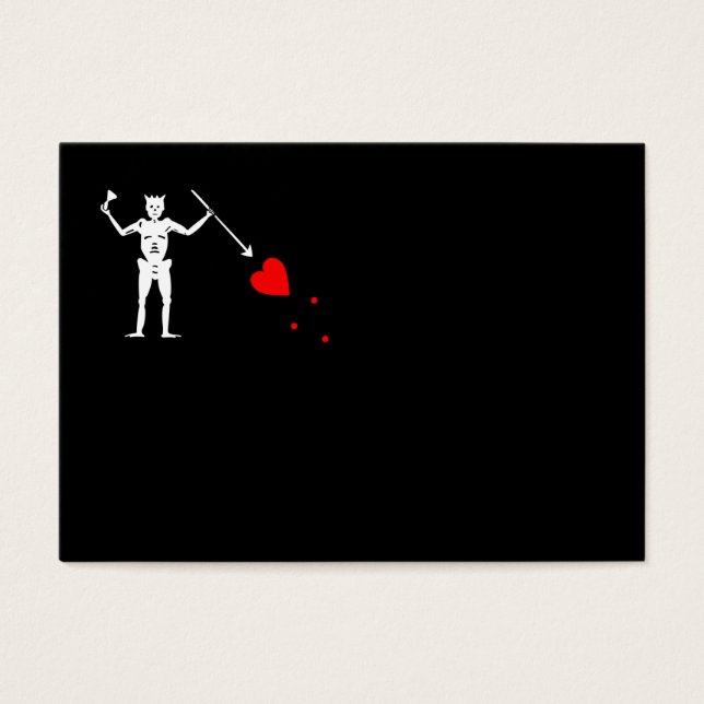 Edward Teach Pirate Flag (Vorderseite)