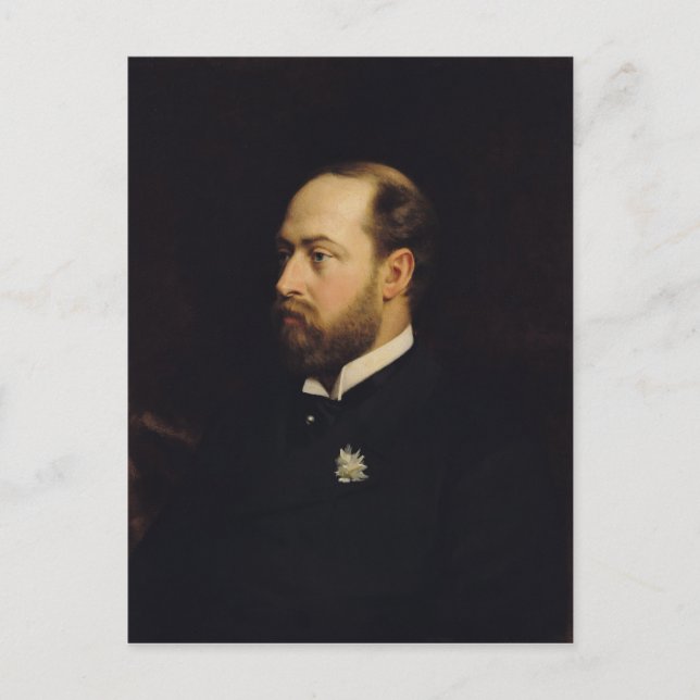 Edward VII Postkarte (Vorderseite)