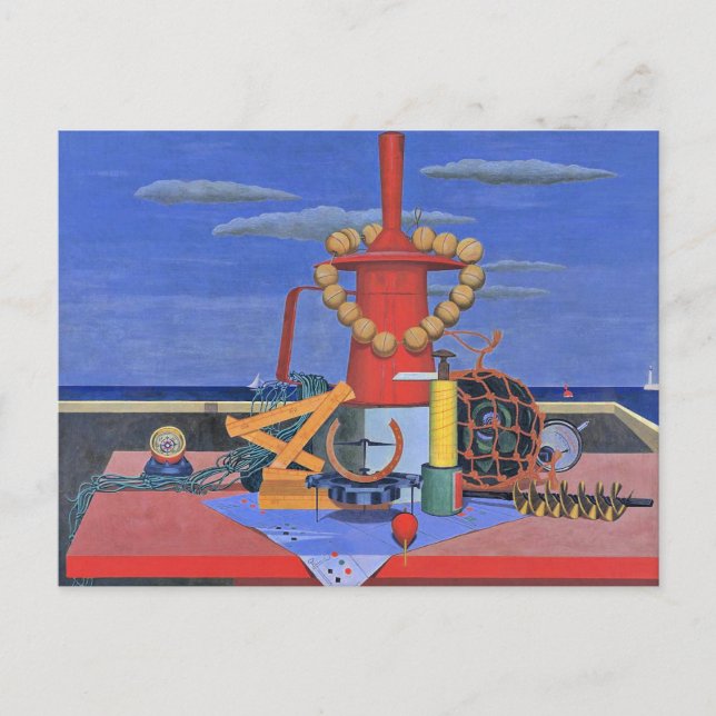 Edward Wadsworth painting, Regalia Postkarte (Vorderseite)