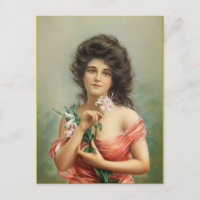 Edwardian Beauty Postcard
