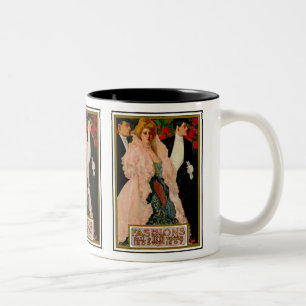 Edwardian Fashions Zweifarbige Tasse