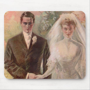 Edwardian Hochzeit 1906 Mousepad