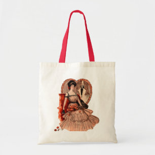 Edwardian Lover's Valentine Tragetasche