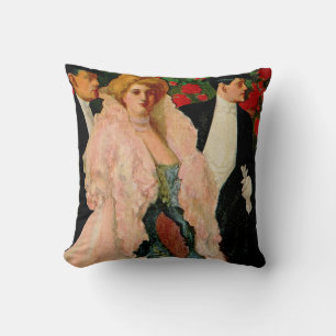 Edwardianische Moden Kissen