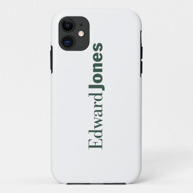 EdwardJones Fall Case-Mate iPhone Hülle (Rückseite)