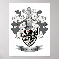 Edwards Familienwappen Coat of Arms