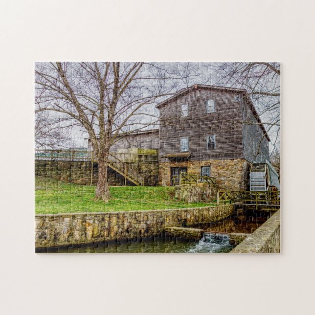 Edwards Mill Jigsaw Puzzle (Horizontal)