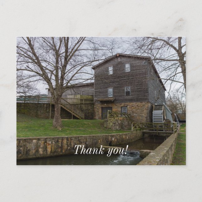 Edwards Mill Postkarte (Vorderseite)