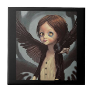Edwin gothic black crow grunge fliese