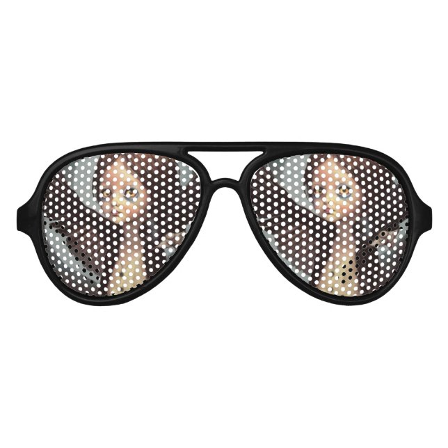 Edwin Gothic Black Crow Grunge Partybrille (Vorderseite)