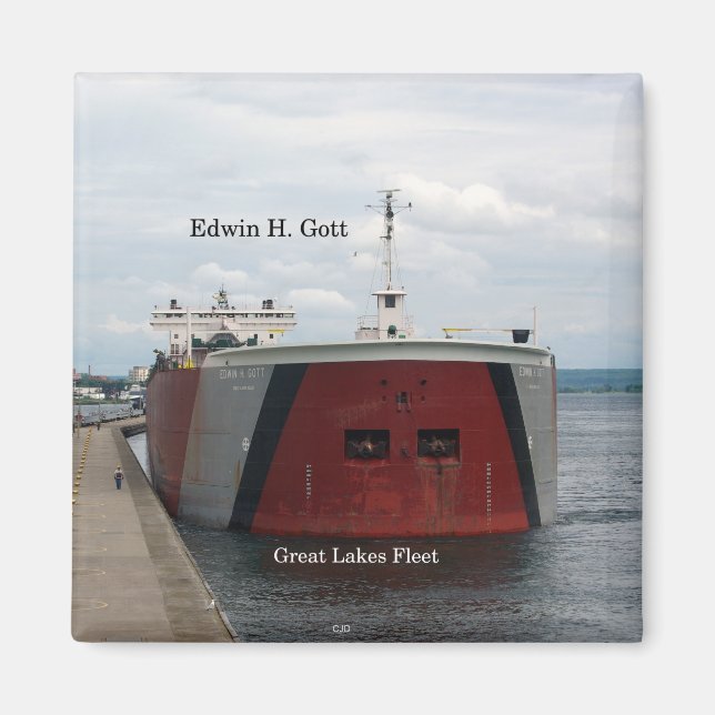 Edwin H. Gott aimant (Devant)