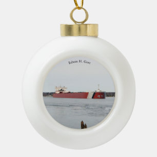 Edwin H. Gott ornement de balle ou de flocon de ne