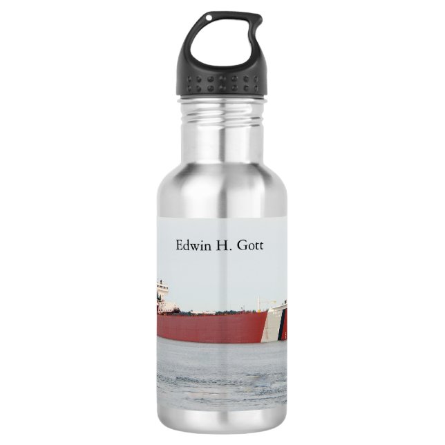 Edwin H. Gott Wasserflasche (Vorderseite)