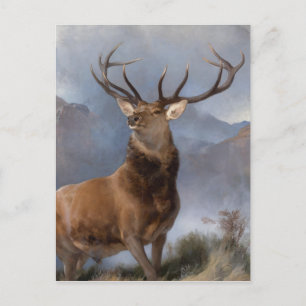 Edwin Henry Landseer Der Herrscher des Glen Postkarte