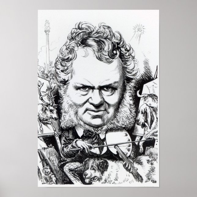 Edwin Landseer Poster (Vorne)