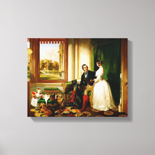 Edwin Landseer Windsor Castle Leinwanddruck (Vorderseite)