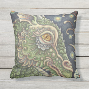 Edwins Drachenfantasie durch PILLOW *Anpassen Kissen Für Draußen